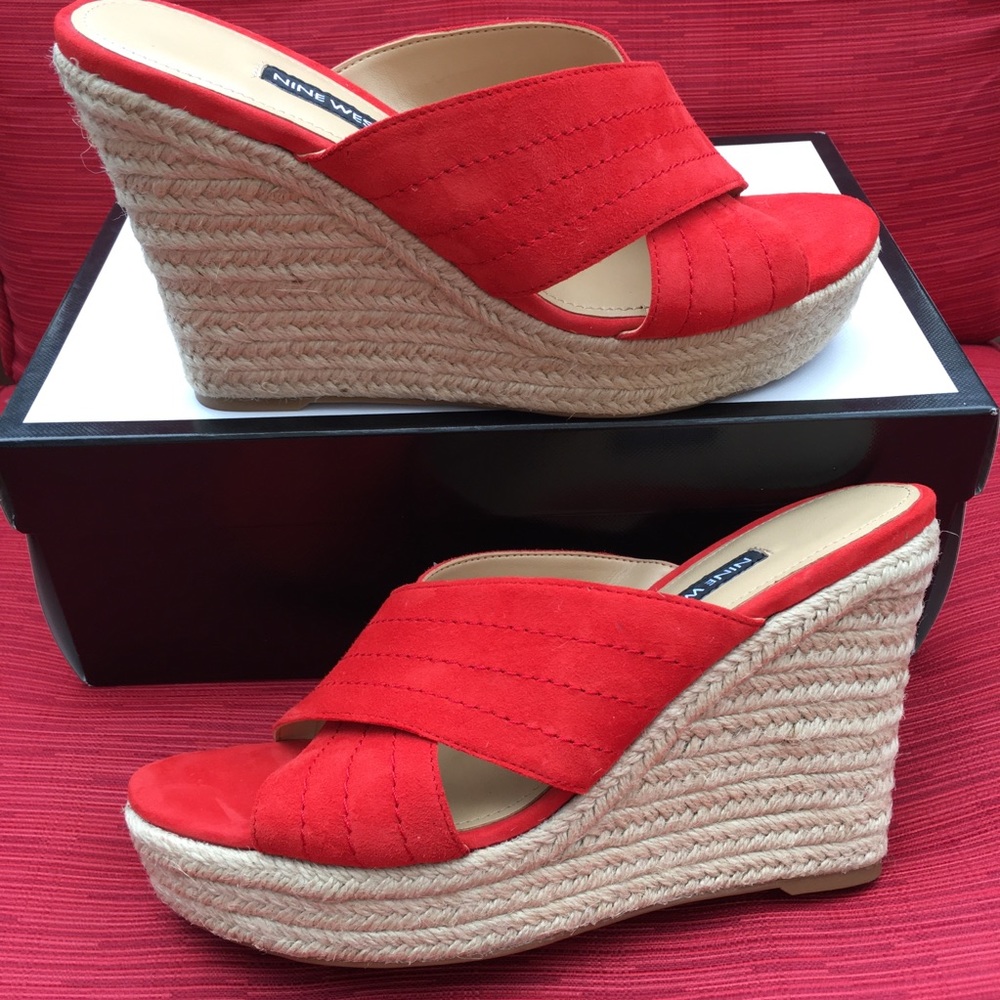 Nine West slide sandals